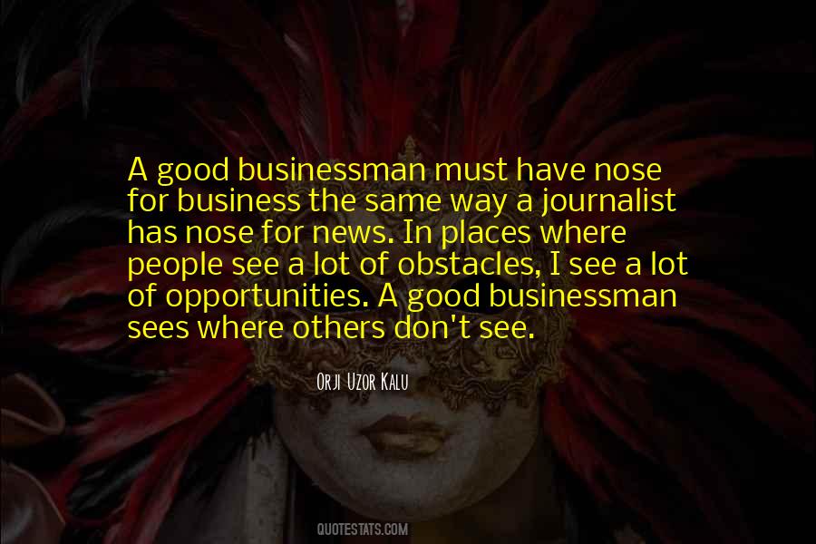 Obstacles Into Opportunities Quotes #819204