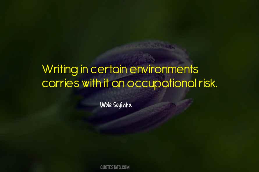Occupational Quotes #611944
