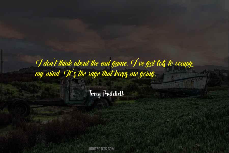 Occupy My Mind Quotes #1854550