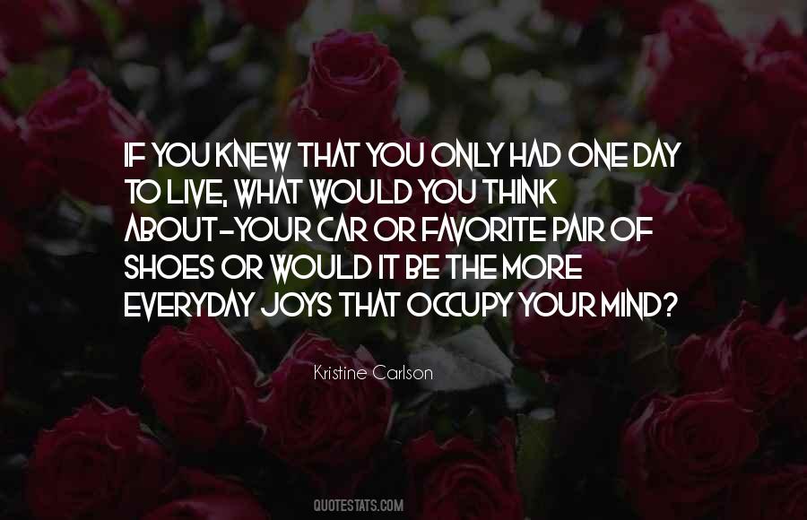 Occupy My Mind Quotes #1855221