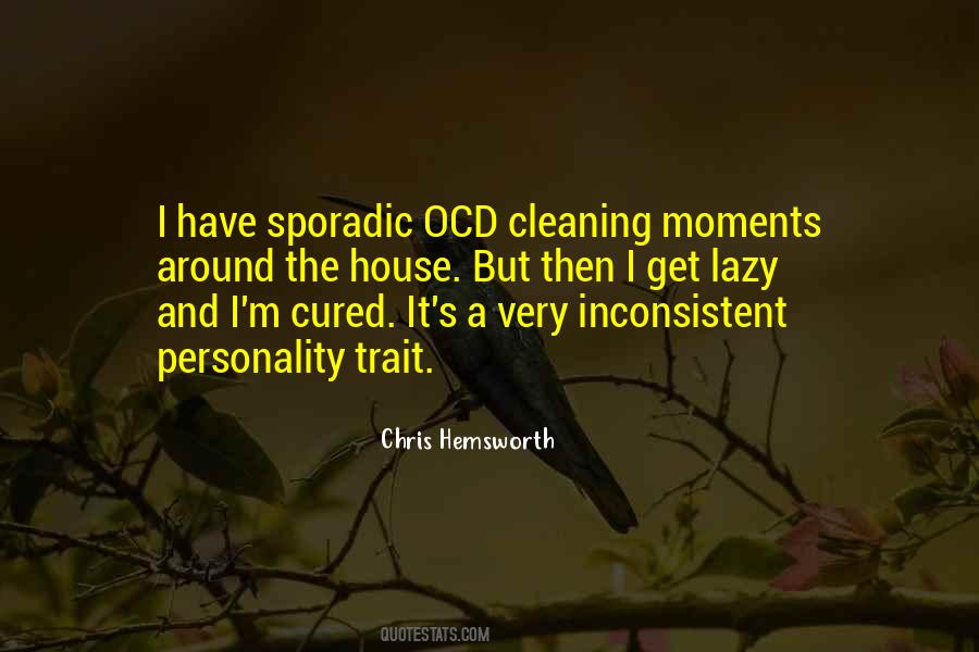 Ocd Cleaning Quotes #1016211