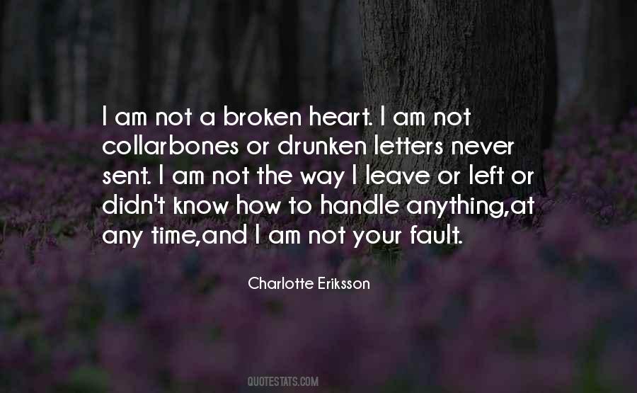 Quotes About Broken Hearted Love #418950