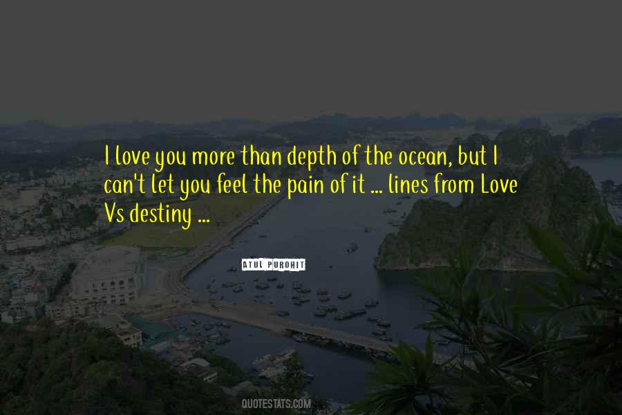 Ocean Depth Quotes #628325