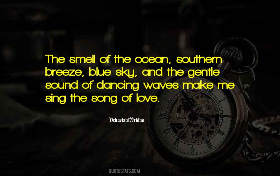 Ocean Smell Quotes #1302513