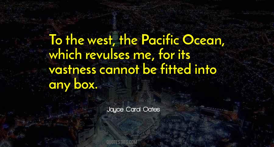 Ocean Vastness Quotes #1698171