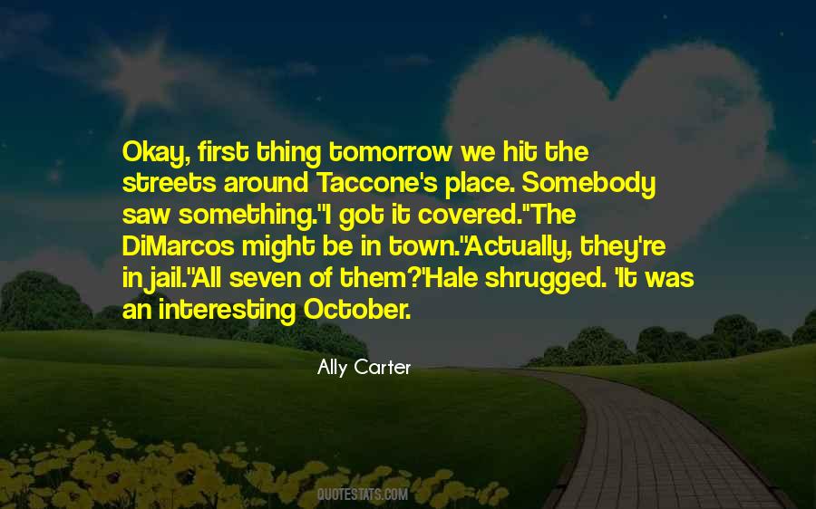 October's Quotes #1772725