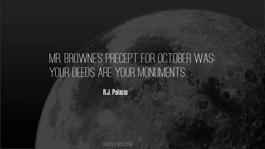 October's Quotes #876406