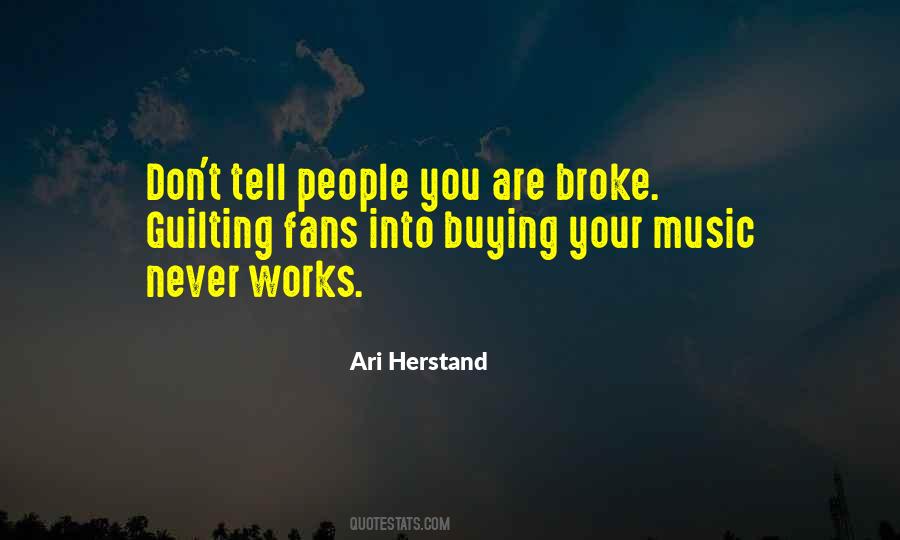 Quotes About Broke People #37083