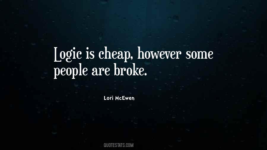 Quotes About Broke People #675546