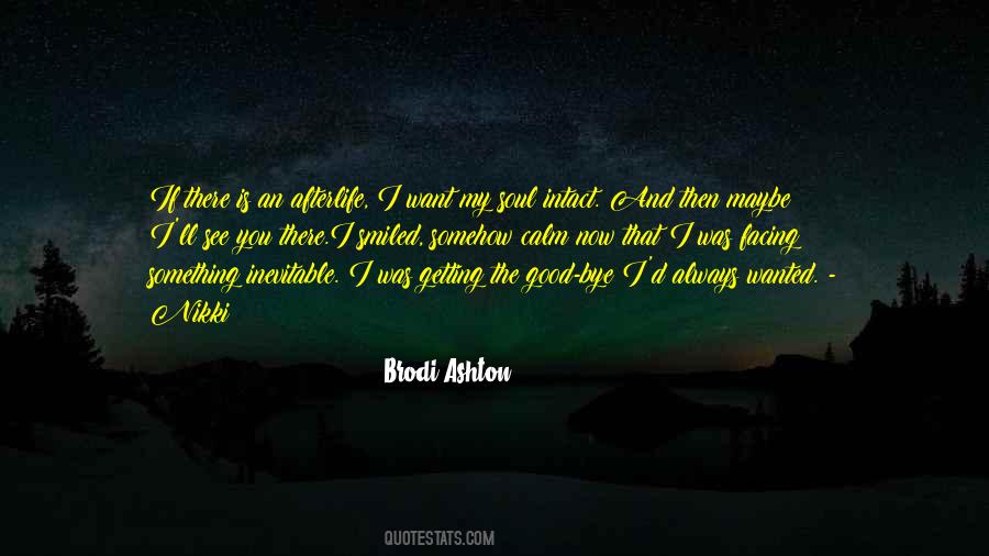 Quotes About Brodi #1393615