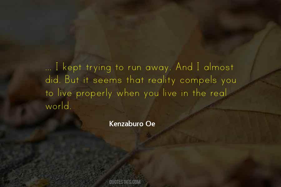 Oe Kenzaburo Quotes #1376163