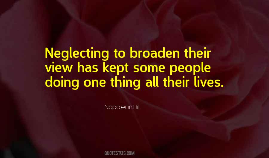 Quotes About Broaden #1372099