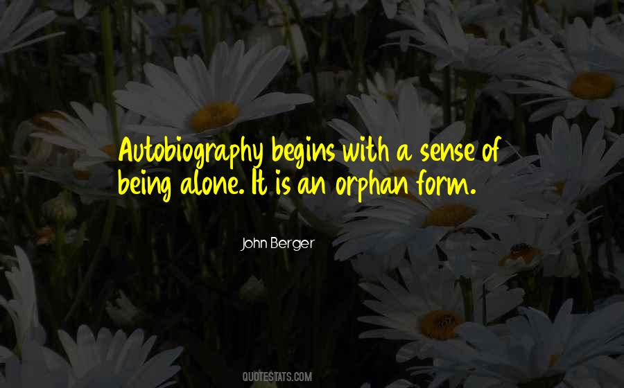 Of Being Alone Quotes #248074