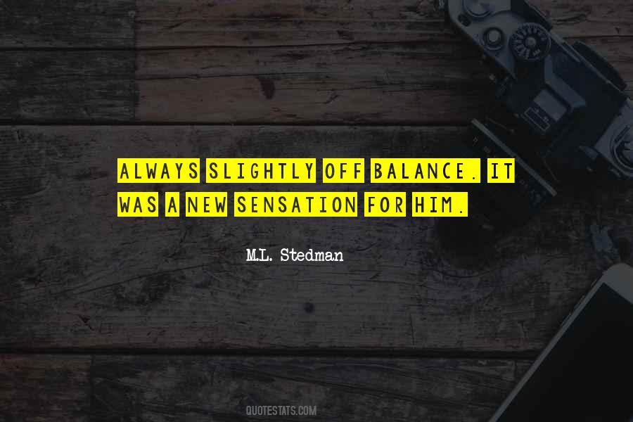 Off Balance Quotes #976507