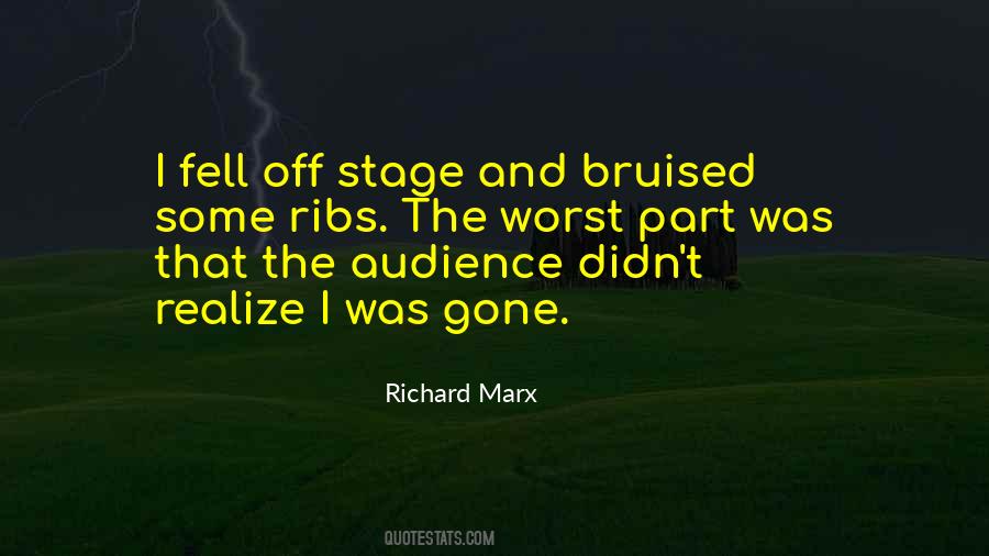 Off Stage Quotes #1594344