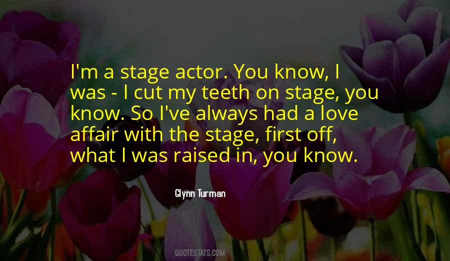 Off Stage Quotes #439142