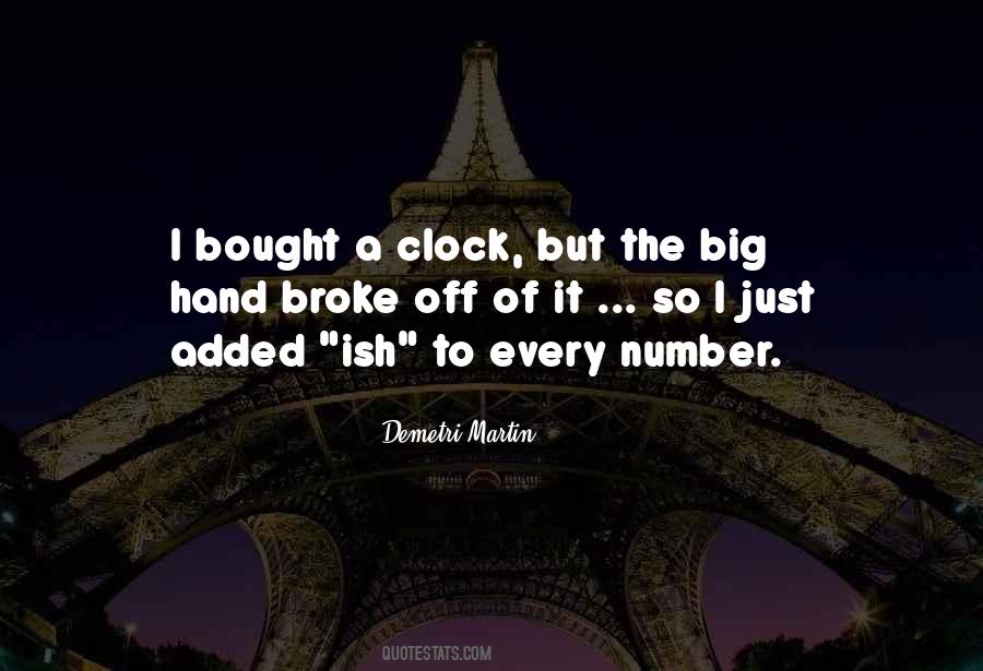 Off The Clock Quotes #1675383