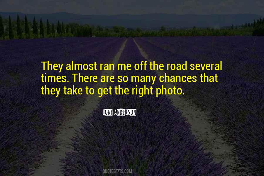 Off The Road Quotes #642749