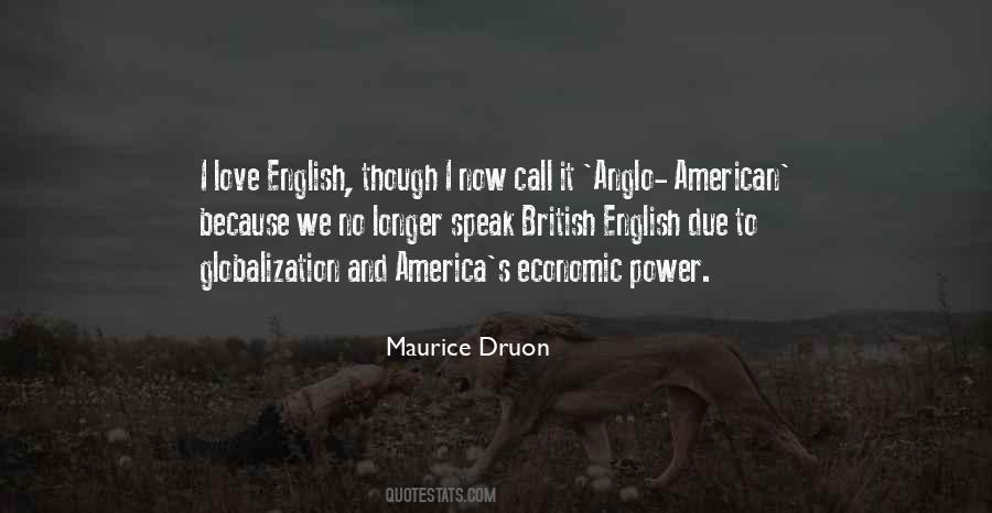 Quotes About British And American English #636514