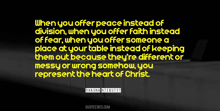 Offer Peace Quotes #1082276