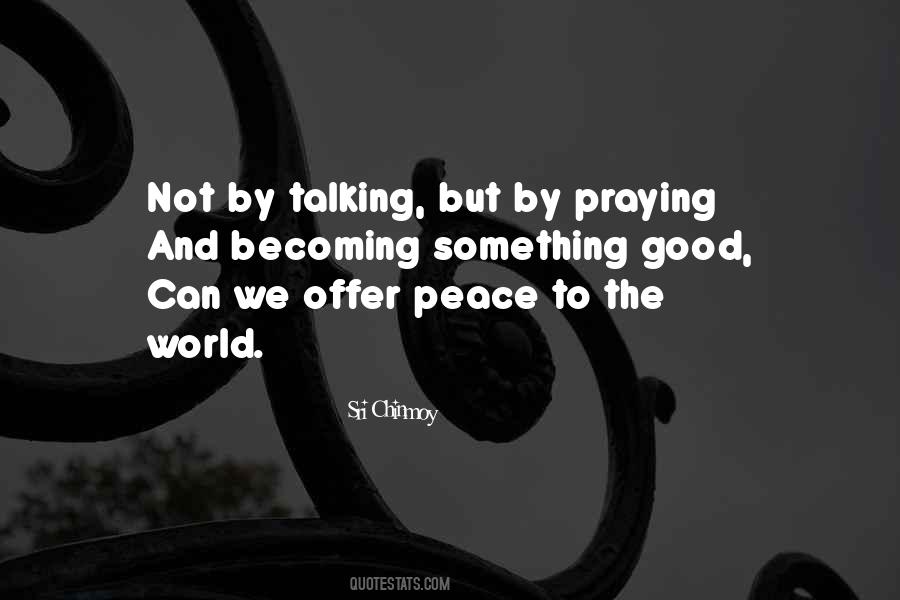 Offer Peace Quotes #878869