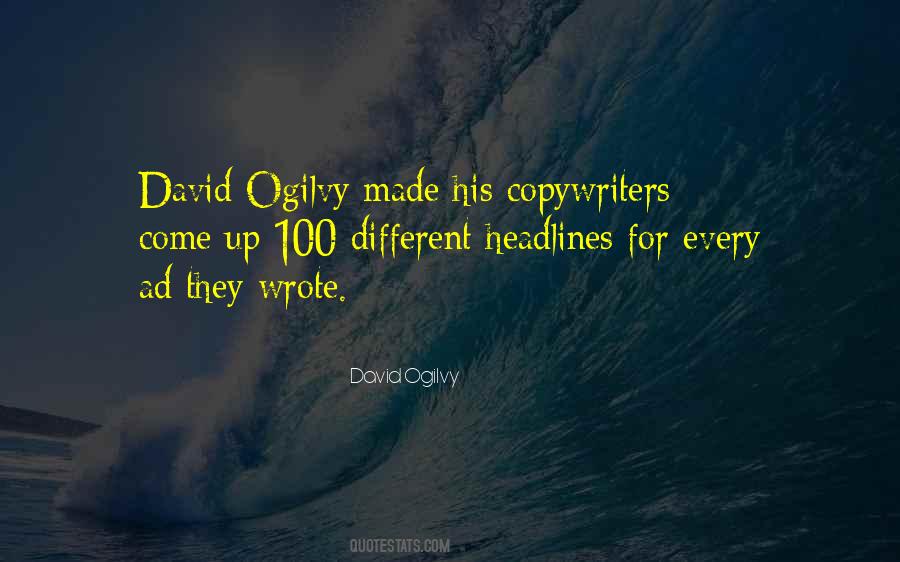 Ogilvy Quotes #1700811