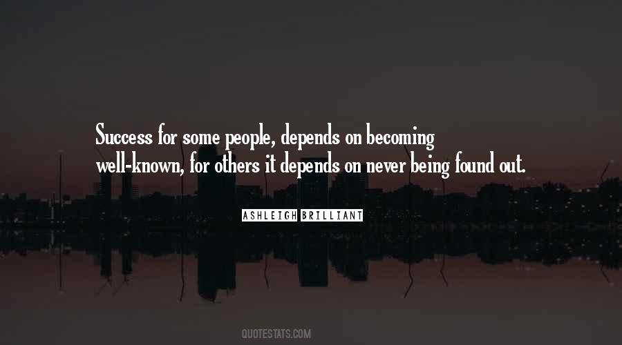 Quotes About Brilliant Success #1572077