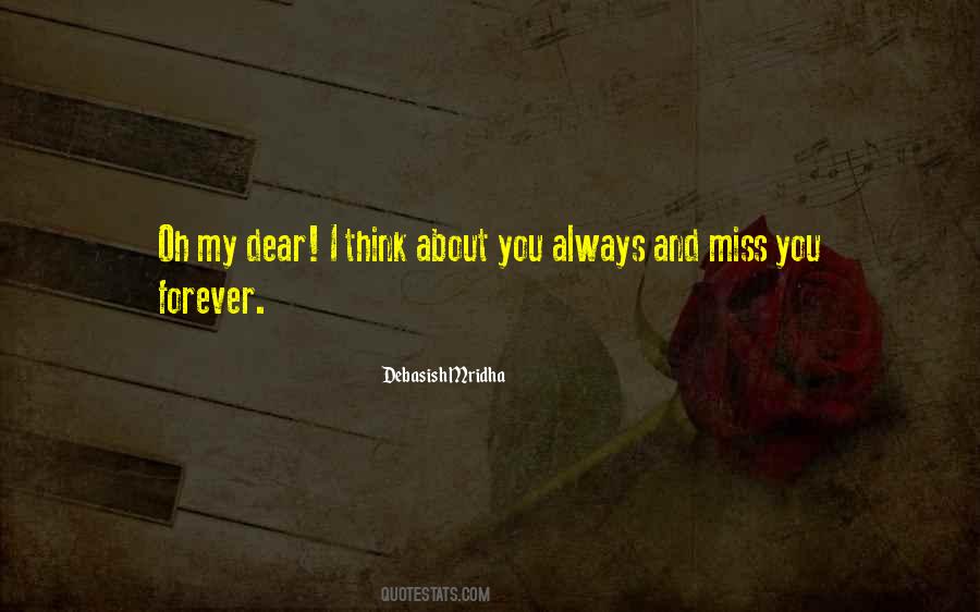 Oh My Dear Quotes #1026319