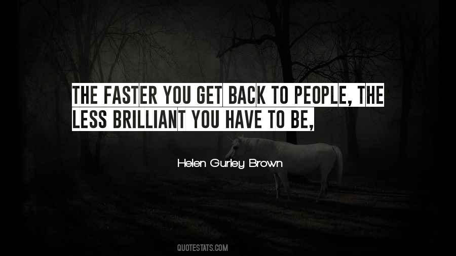 Quotes About Brilliant People #234398