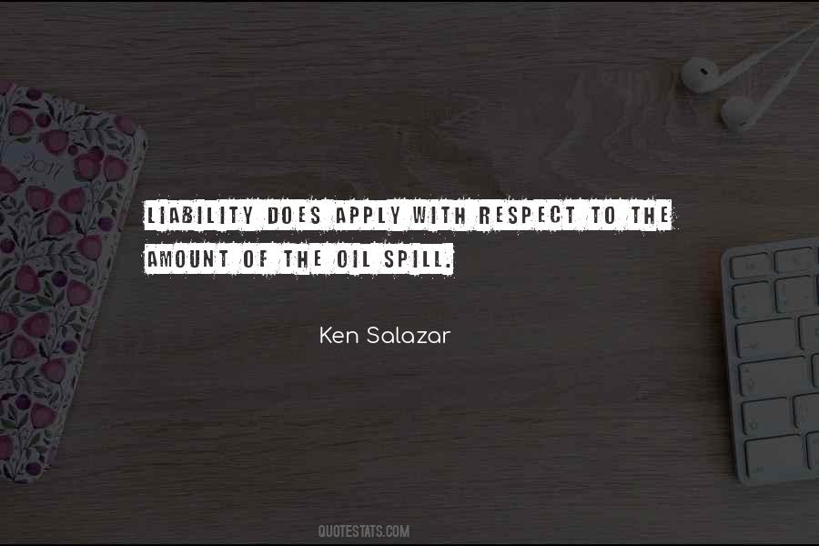 Oil Spill Quotes #1387927