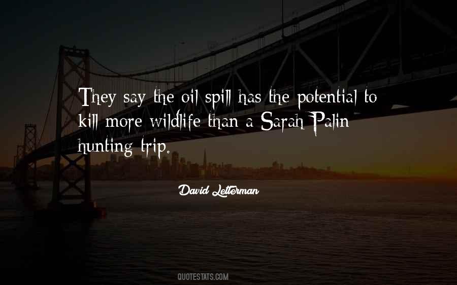 Oil Spill Quotes #300089