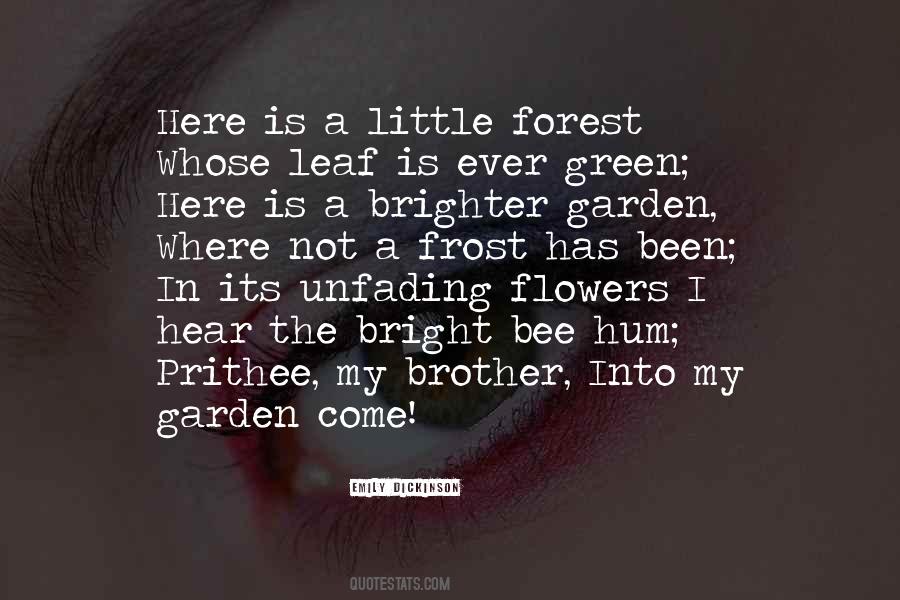 Quotes About Bright Flowers #979828