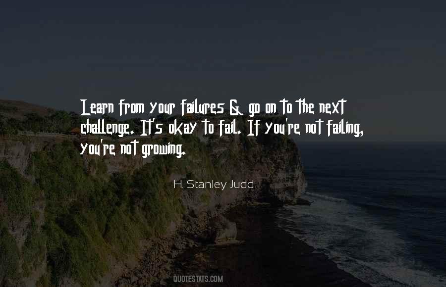 Okay To Fail Quotes #1749961