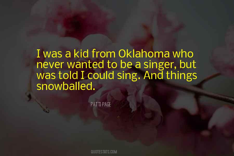 Oklahoma Kid Quotes #942548