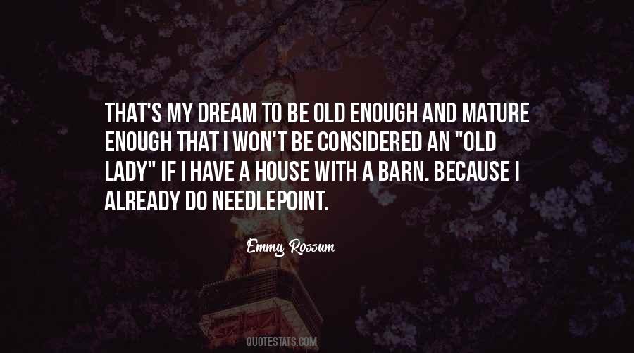 Old Barn Quotes #1873649