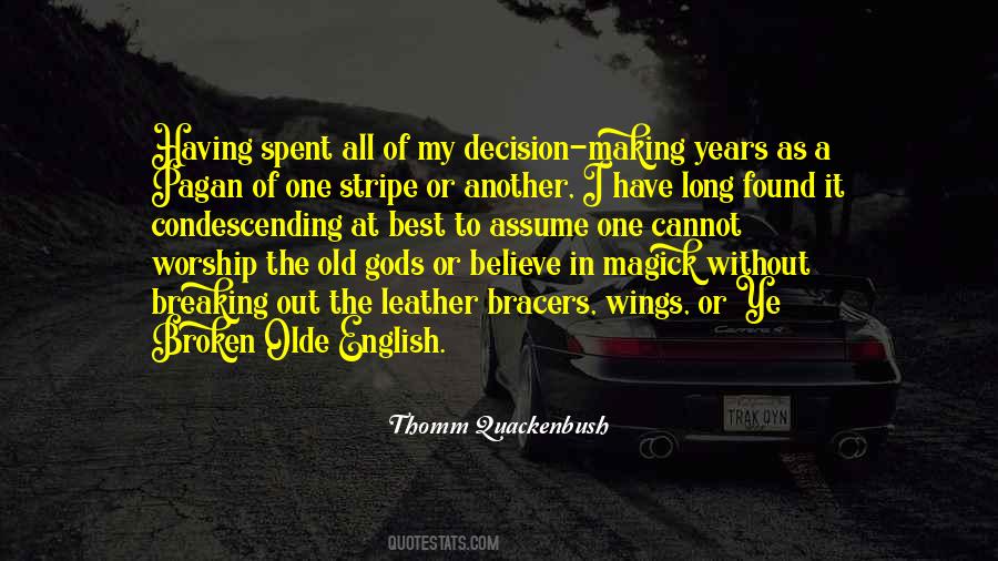 Old English Quotes #1657633