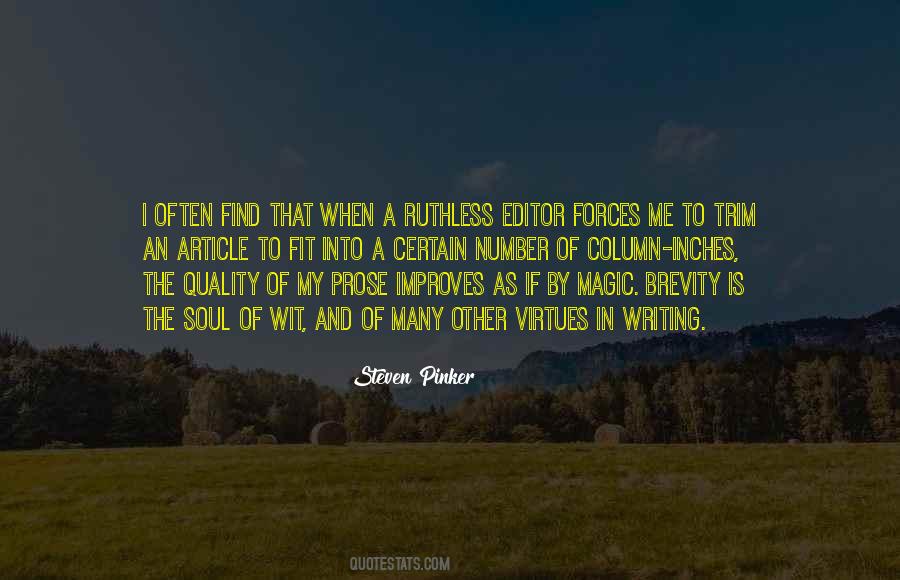 Quotes About Brevity In Writing #1262236