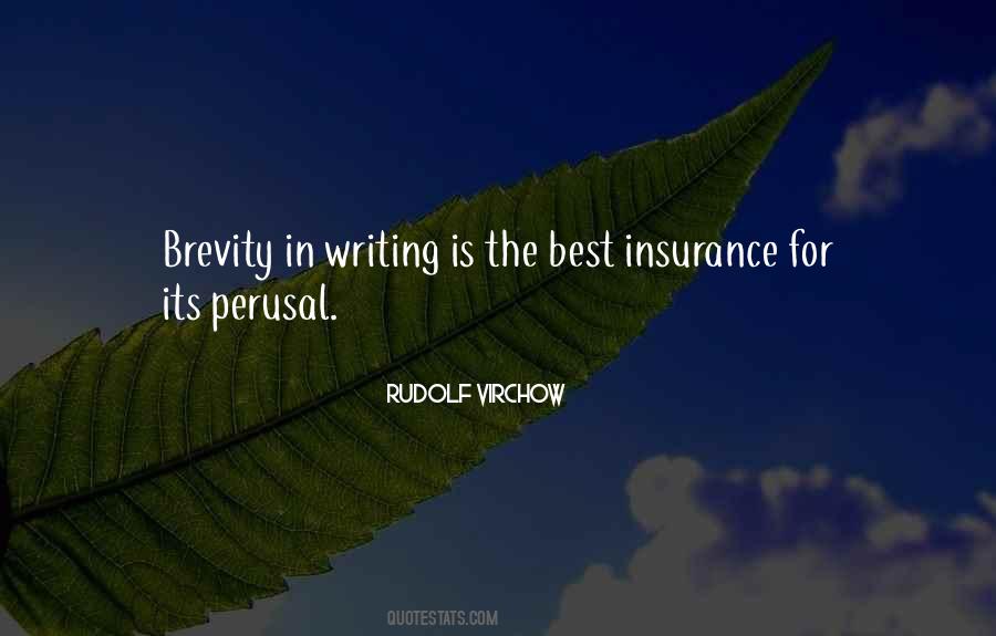 Quotes About Brevity In Writing #671577