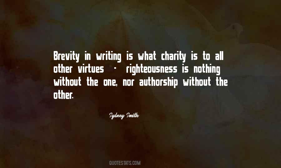 Quotes About Brevity In Writing #754001