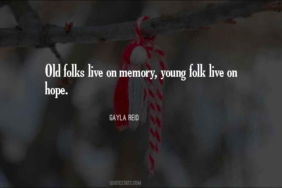 Old Folk Quotes #1689219