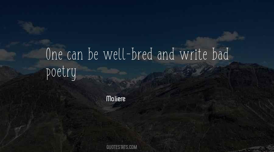 Quotes About Bred #1223104