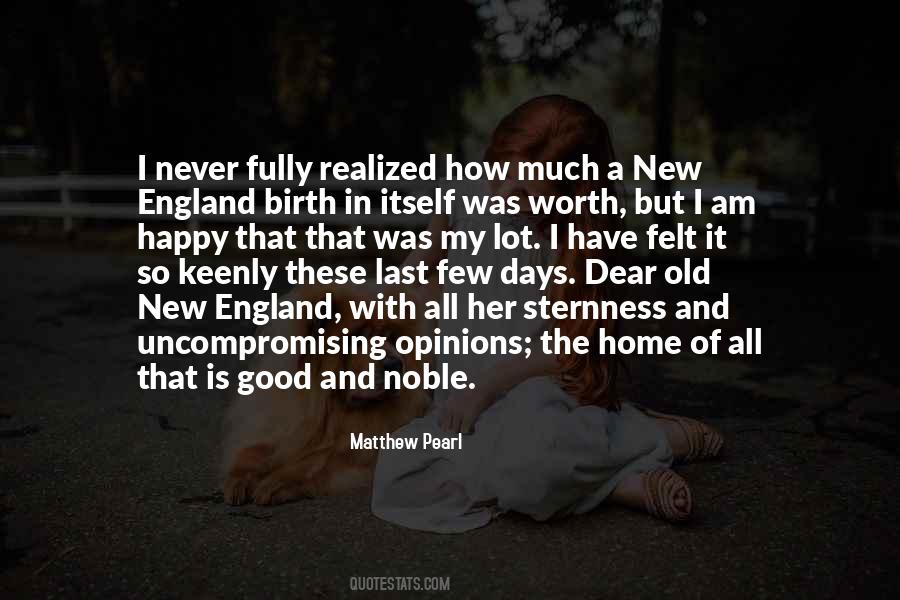 Old New England Quotes #1369140