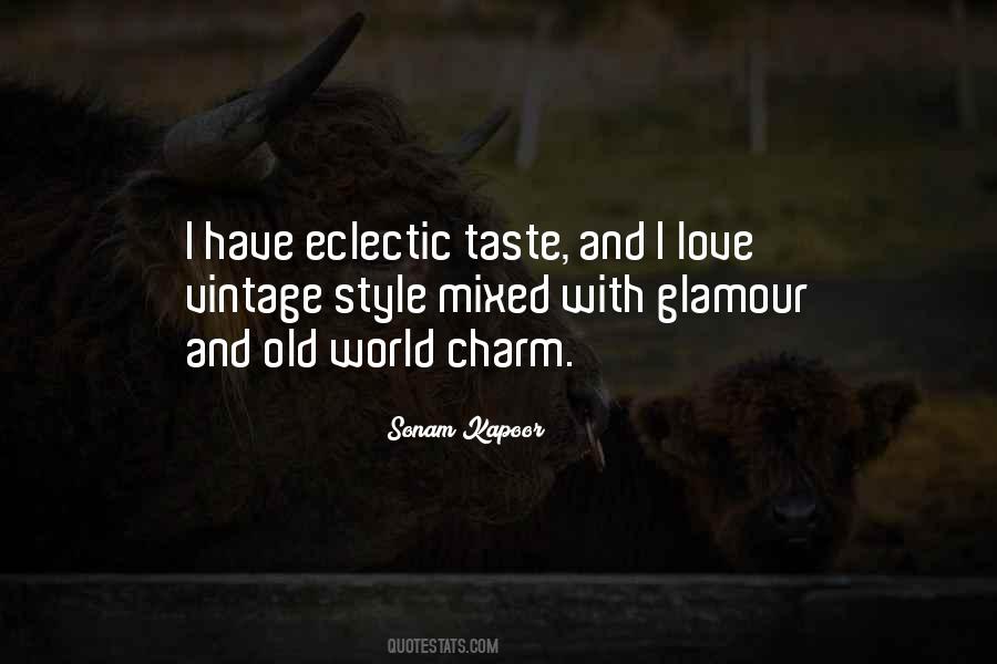 Old World Charm Quotes #1050406