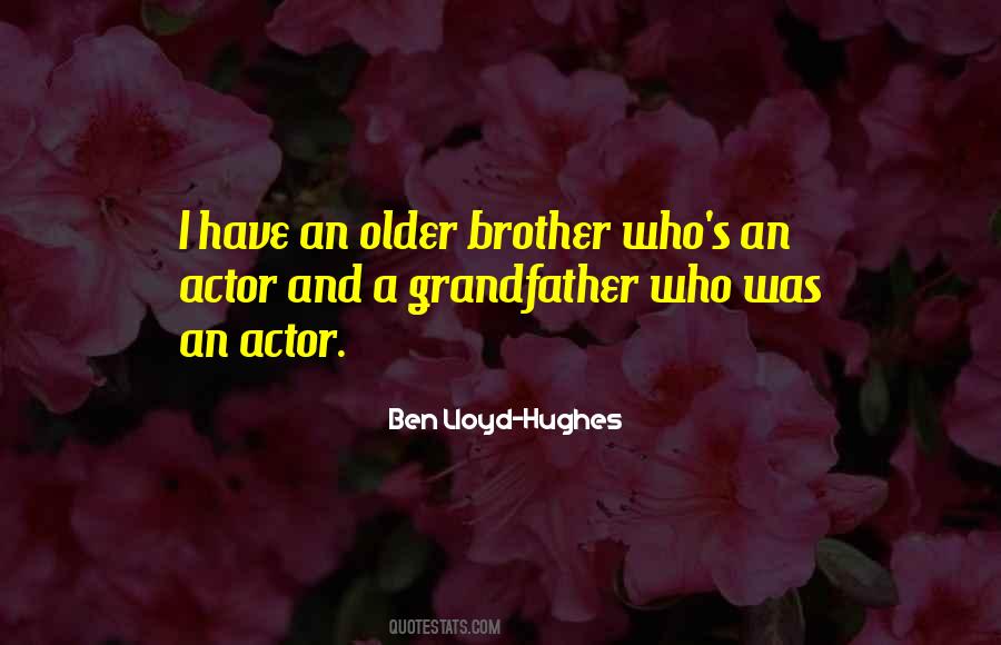 Older Brother Quotes #689693