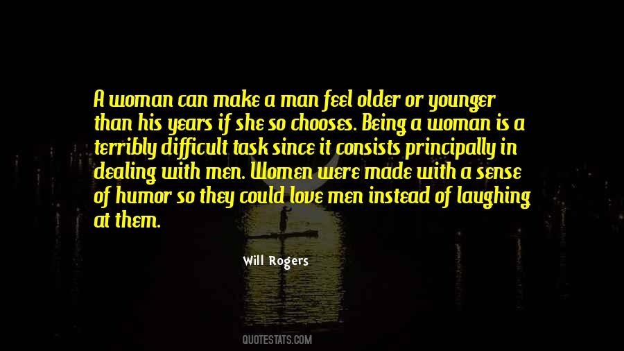 Young man older woman quotes