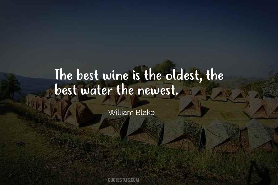 Oldest Wine Quotes #885689