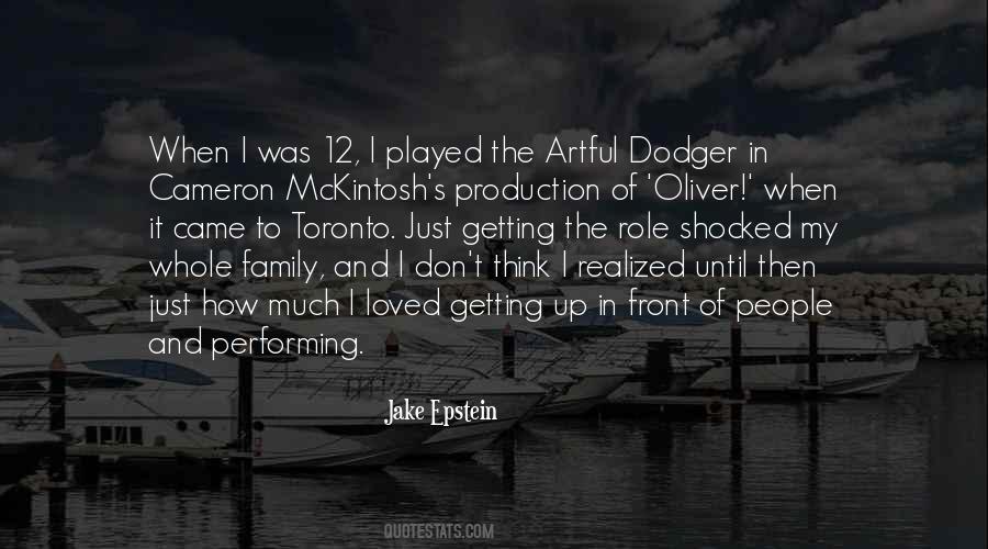 Oliver The Artful Dodger Quotes #259213