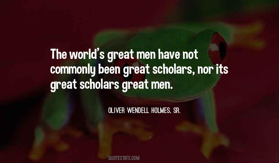 Oliver Wendell Quotes #19598