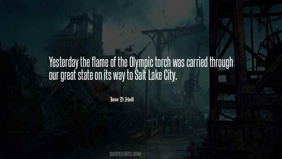 Olympic Flame Quotes #237389