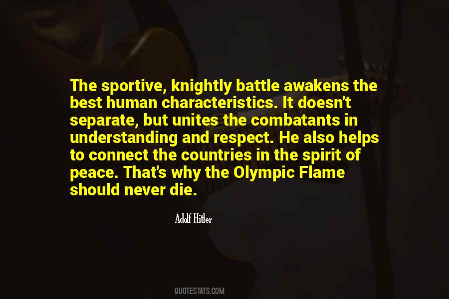 Olympic Flame Quotes #806038